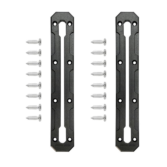 2set Kayak Low Profile Track Slide Track Rails Bracket Expandable Low Profile Track for Fishing Rod Holder Enduring