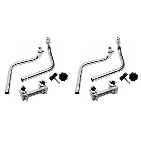 2set Motorcycle Parts Handlebar Handle for CT70 Z50 Z50J Z50R 50 70 MONKEY,4 x Handle 4 x Seat Bolt 2 x Bracket Bolt,silver