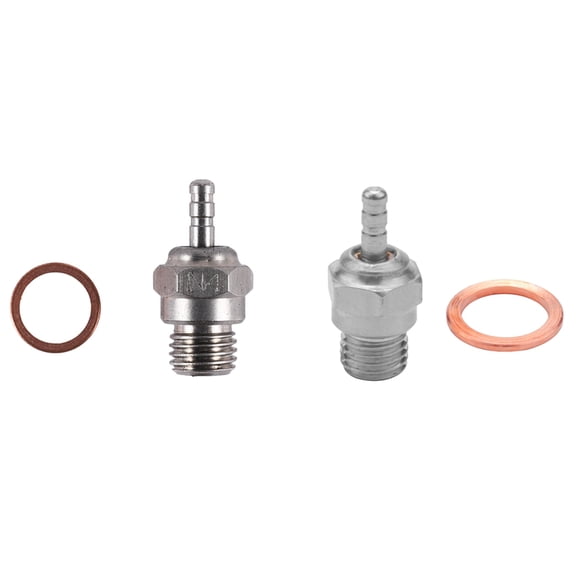 2set N3 /N4 Hot Glow Plug Spark for 70117 1/10 1/8 RC Truck Nitro Engine Parts