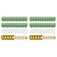 thumbnail image 1 of 2set Olive Green Gold White Latex ,Green and Gold Confetti Party for Birthday Baby Shower Party, 1 of 7