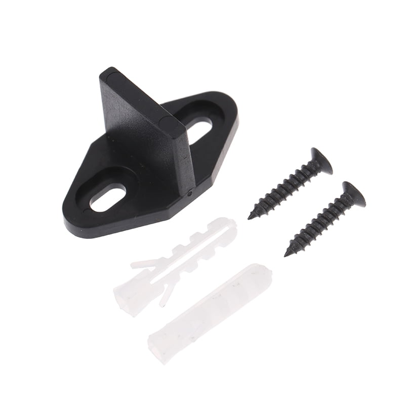 2set Sliding Door Floor Guides Closet Door Guide Mounted Bottom Track