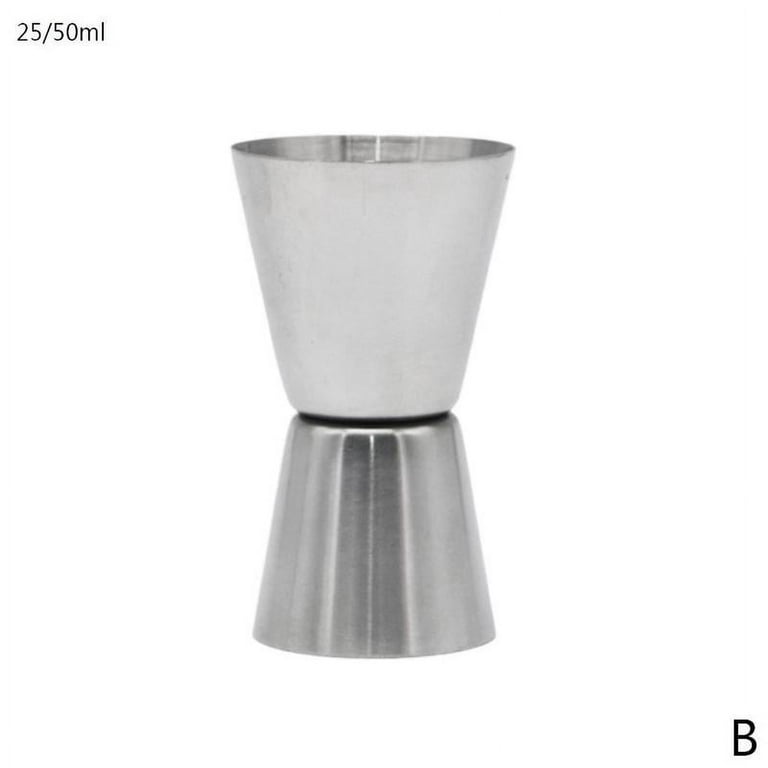 Stainless Steel Bar Pub Jigger Cocktail Whiskey Drink Measuring