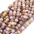 thumbnail image 1 of 2strands 2strands Natural Pink Opal Beads Strands Round 8~8.5mm Hole: 1mm about 46~49pcs/strand 15.55 inch(39.5cm), 1 of 3