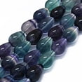 thumbnail image 1 of 2strands Natural Fluorite Beads Strands Teardrop 14x10mm Hole: 0.8mm about 28pcs/strand 15.94 inch(40.5cm), 1 of 3