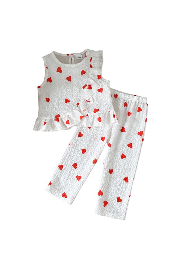 2t Girl Clothes Baby Girl Clothes Toddler Girl Summer Outfits Shirts Tops Ripped Denim Shorts Set Little Girls Clothes,White