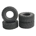 thumbnail image 1 of 2x 1:24 1/24 RC Car Tire Skin, Racing Radio Control Upgrade 18mm Spare Parts Rim, 1 of 3