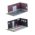 thumbnail image 1 of 2x 1/24 Car Model Parking Lot Scene Car Garage Gift DIY Background Easy Assemble, 1 of 8