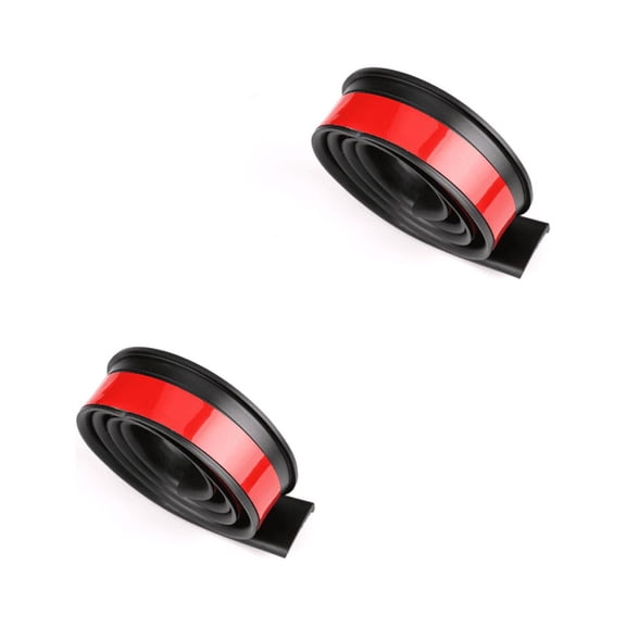 2x 1.5M Width 6cm Wheel Fender Flare Extension Rubber Arch Extenders Decorative