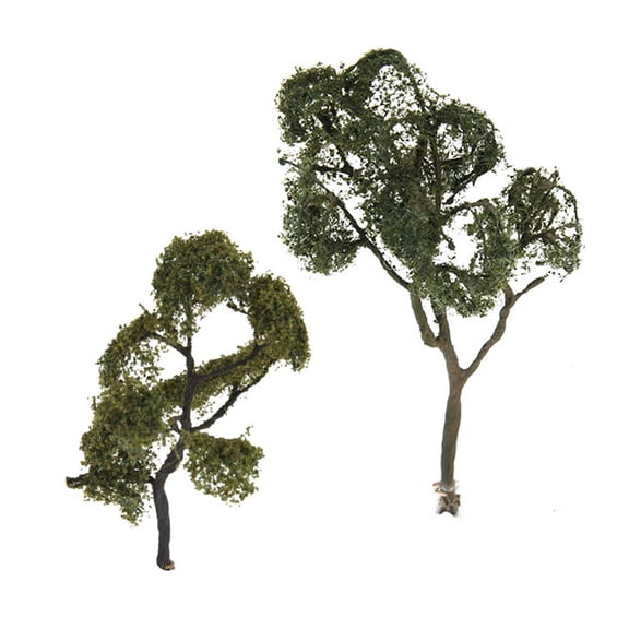 2x 1 : 75 & Ash Trees Scenery Tree Layout Garden