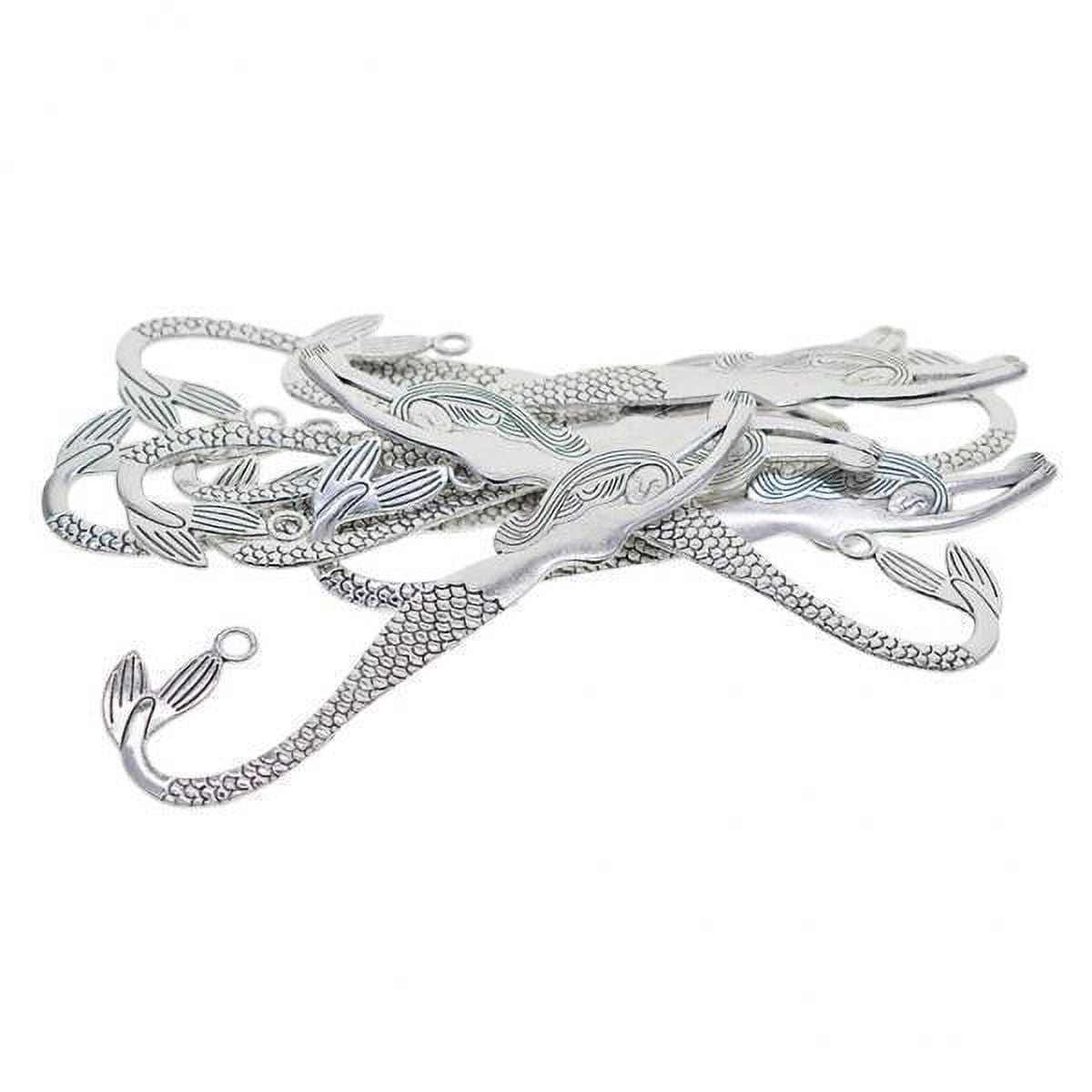 2x 10 Pcs Mermaid Bookmarks Bookmarks Bookmarks Bookmarks Paper Clips, Made of Metal