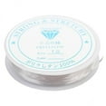 thumbnail image 1 of 2x 10m Bracelet String Clear Stretch String Cord for Jewelry Making Beading Thread Elastic String Cord-6 Different Sizes, 1 of 9
