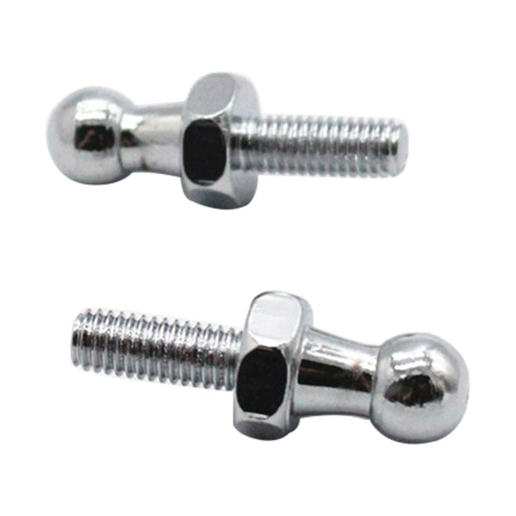 2x 10mm Ball Stud Bolt M6 for Gas Struts Ball Ended Bolt