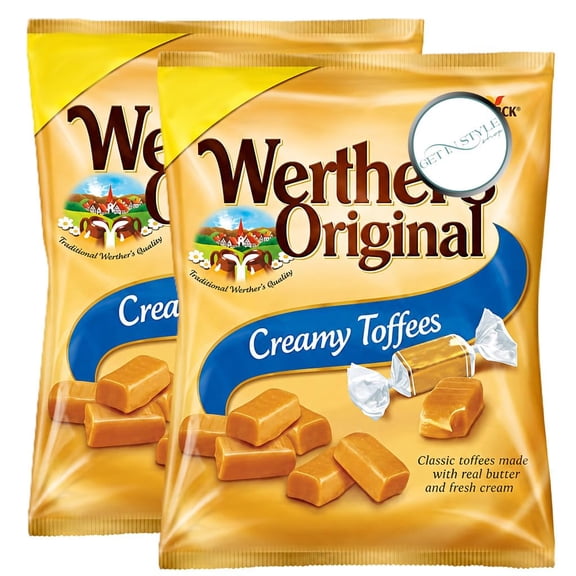 2x 110g Werthers Original Creamy Toffees Bundled by GetInStyle Shop