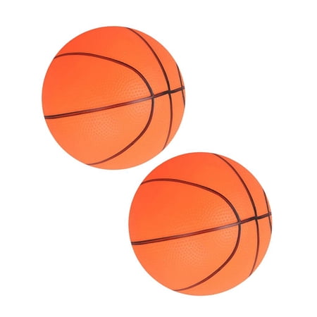 2x 1pc 16cm Dia. Inflatable Basketball Bouncing Balls Kids Child Toy Gift for Boy