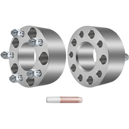 2x 2.5" Wheel Spacers 5x4.75 to 5x4.75 12x1.5 For Chevrolet S10 GMC Sonoma 1997