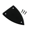 thumbnail image 1 of Eease 2x 3 Hole Triangle Plastic Truss Rod Covers for Electric Guitar (Black), 1 of 5