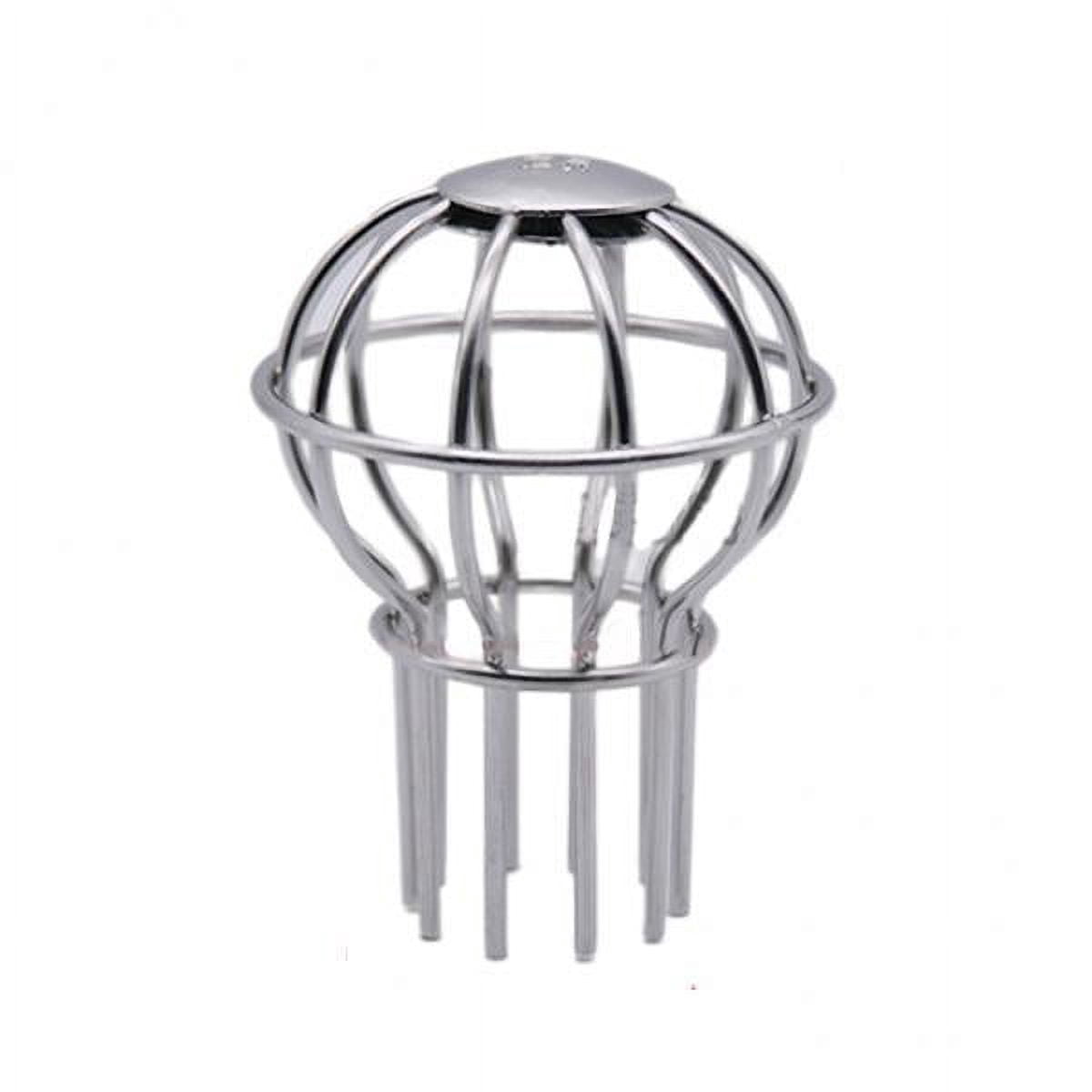 2x 304 Stainless Drain Outdoor Roof Blocking Line Filter Strainer Leaf ...