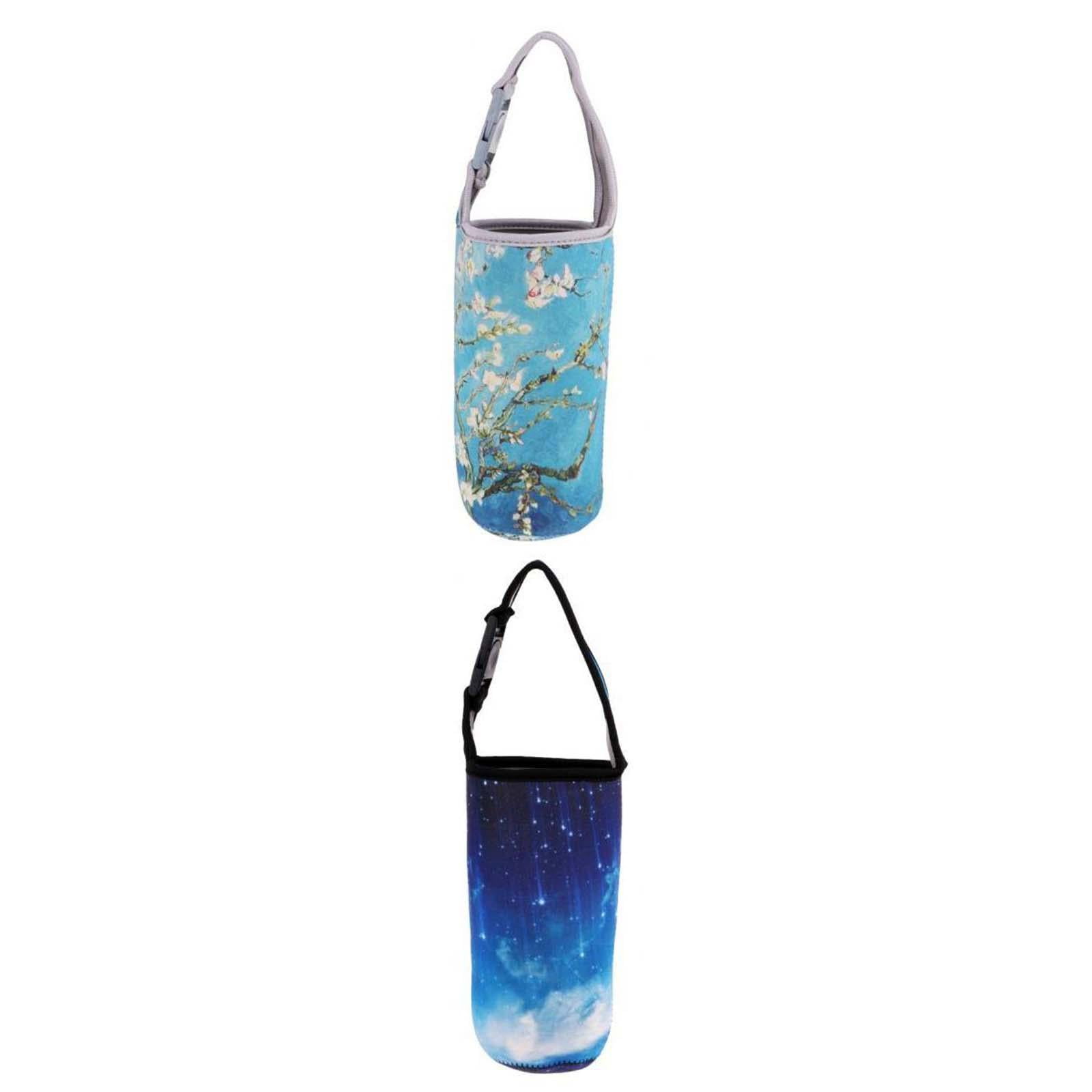 Funny Live 3-Pack Tumbler Sleeves — Neoprene Insulated Carrier With Handle For 30–32 Oz Cups — Sea, Land, Air Designs
