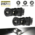 thumbnail image 1 of 2x 3157 High Power LED 575LM 6000K White Reverse Backup Lamp Light Bulbs, 1 of 6