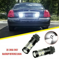 2x 3157 LED Tail Brake Reverse Light Bulbs 6000K For Cadillac Escalade 1999-2006