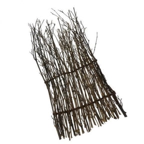 2x 5 Sizes Garden Divider Screening Border Bamboo Slat Reed Brushwood Fence Roll