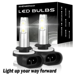 2x 6000K LED Headlight Light Bulbs For Cart EZGO EZ-Go Freedom TXT Shuttle RXV,6000k White,Pack of 2,C52