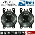 thumbnail image 1 of 2x 60W Fog Light Black OEM Quality Replacement for 14-18 Subaru Forester F2, 1 of 5