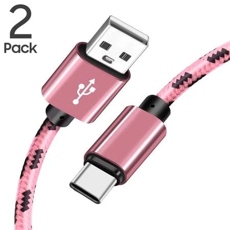 2x 6FT USB Type C Cable Fast Charging Cable USB-C Type-C 3.1 Data Sync Charger Cable Cord For Samsung Galaxy S9 S9+ Galaxy S8 S8 Plus Nexus 5X 6P OnePlus 2 3 LG G5 G6 V20 HTC M10 Google Pixel XL price history and forecast - Freedomtech