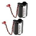 thumbnail image 1 of 2x 7.2V NiMH 1000mAh Battery Pack Fits TimeLox TC HCU Communication Unit, 1 of 5