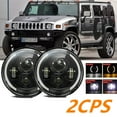 thumbnail image 1 of 2x 7inch Round LED Lampe Headlight High-Low DRL Sealed Beam for Toyota FJ Cruiser, 1 of 8