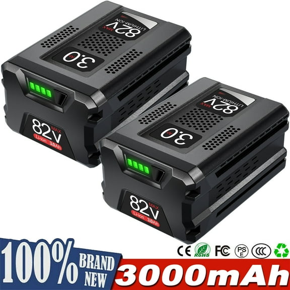 2x 82V 3.0Ah Battery For Briggs & Stratton Snapper XD 82V Tool BSB3AH82 BSB2AH82