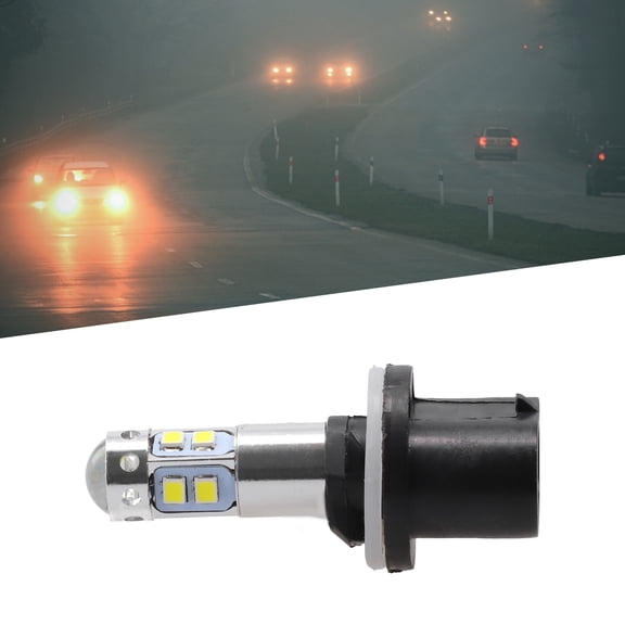 2x 880 100W LED Fog Light Bulbs for 3000K Yellow High Power DRL
