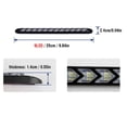 thumbnail image 1 of 2x 9 LED Car Daytime Running Light Strip Driving/Fog/Turn Signal Lamp 12V 2700LM, 1 of 5