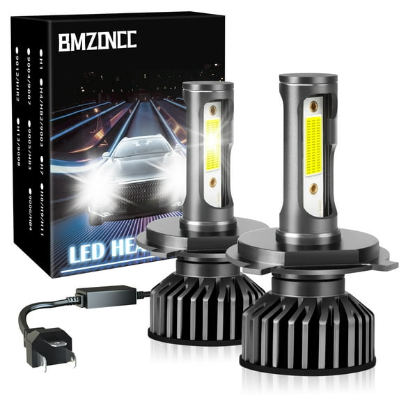 2x 9003/H4 LED Headlights Bulb high Low Beam 6500K Bright White for 2001-2020 Kia Rio