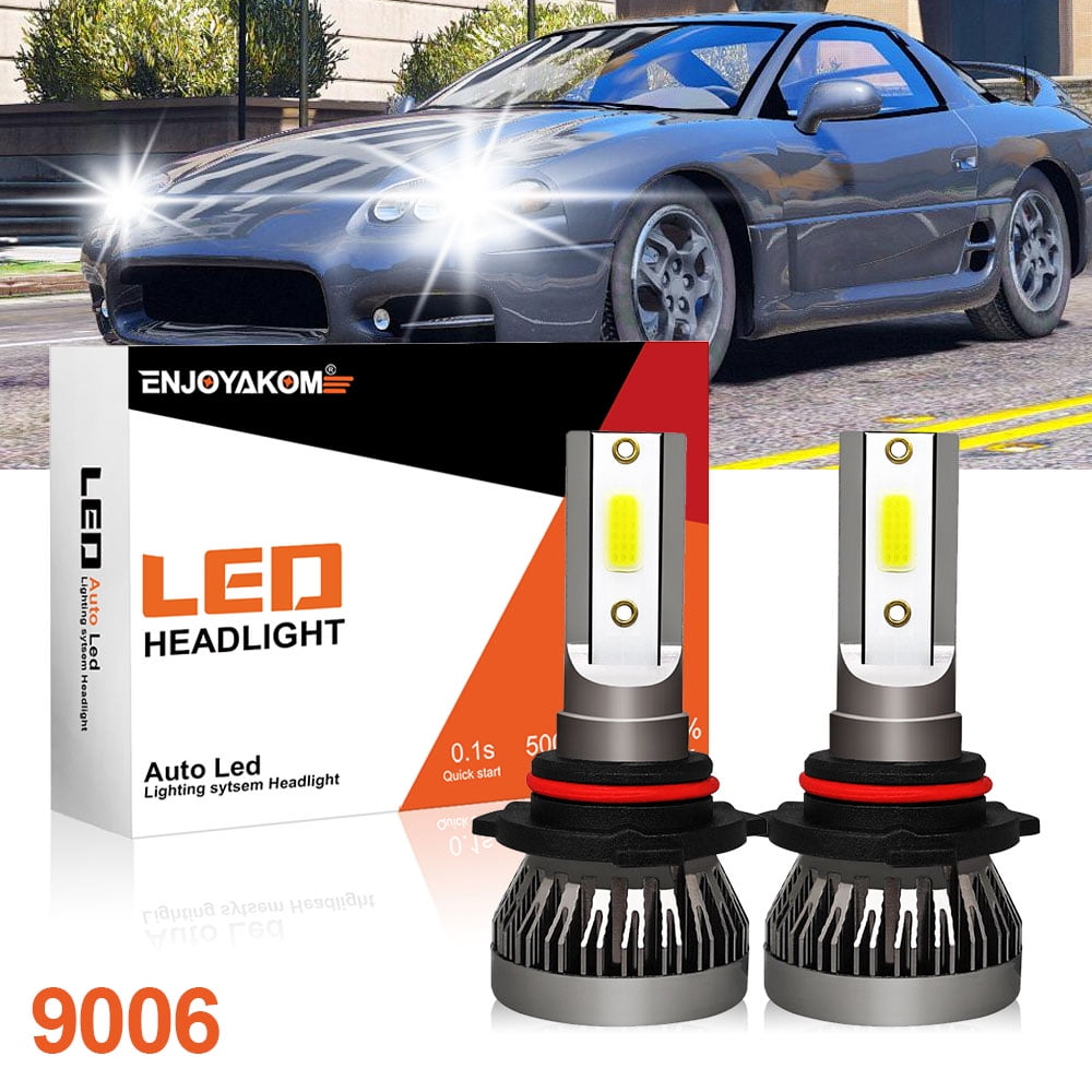 2x 9006 LED Bulbs For Dodge Avenger 20082009 9006 HB4 LED Headlight