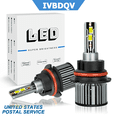 thumbnail image 1 of 2x 9007 LED Headlight Bulb For Nissan Frontier 1998-2019 High/Low Beam Kit 6500K Bright White, 1 of 11