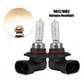 thumbnail image 1 of 2x 9012/HIR2 Halogen 55W Low-Beam Headlight Bulbs Clear Warm White Replacement New, 1 of 9