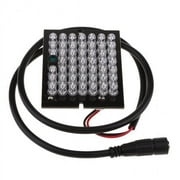 2x 940nm 48 LED Array Board IR with IR Range Up to 30m for of Camera Modules, Power DC 12V