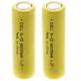 thumbnail image 1 of 2x AA 1.2V 1000mAh Flat Top Rechargeable Batteries for Razor FRS Solar DIY Pack, 1 of 7