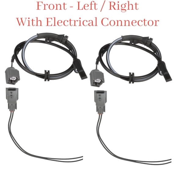 2x ABS Wheel Speed Sensor Connector Front L/R For Rogue 2014-2020 Built In USA