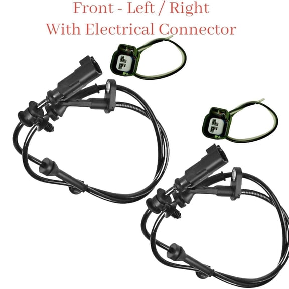 2x ABS Wheel Speed Sensor  Connectors Front L/R Fit s Tesla Model X 2016-2023