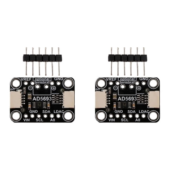 2x AD5693R Breakout Board 2x 5PIN-Black