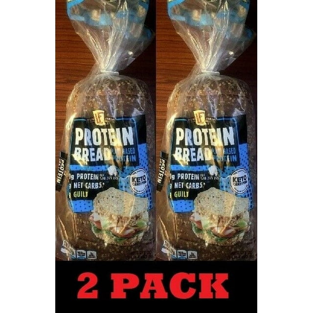 2x ALDI L’OVEN FRESH Keto Certified PLANT BASED Protein Bread 2 PACK