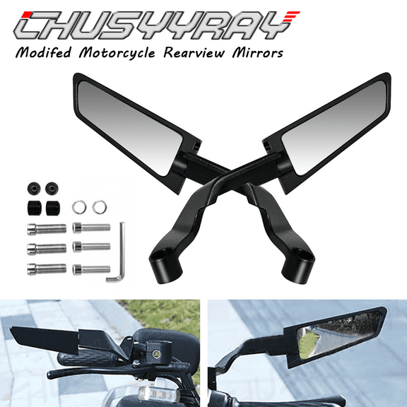 2x Adjustable Motorcycle wing Rear View Mirrors fit for Ducati 899 1199 1299 Panigale 1198 1098 848