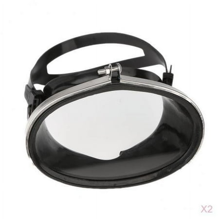 2x Adjustable Water Sports SCUBA Snorkeling Mirror