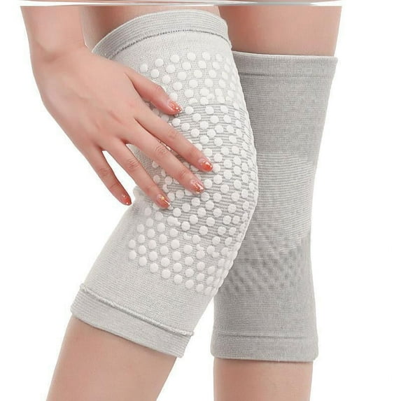 2x Adult Self Heating Knee Pad Winter Warm Knee Brace Compression Sleeve Support One Size