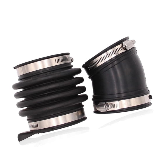 2x Air Intake Resonator Hose Tube Duct Boot for 2006 2007 2008 INFINITI G35 3.5L
