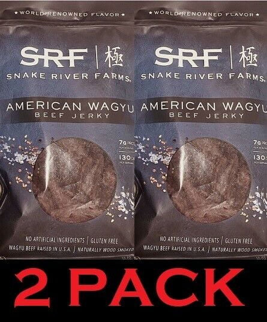 2x American Wagyu Beef Jerky 10 oz Bag - 2 PACK - Walmart.com