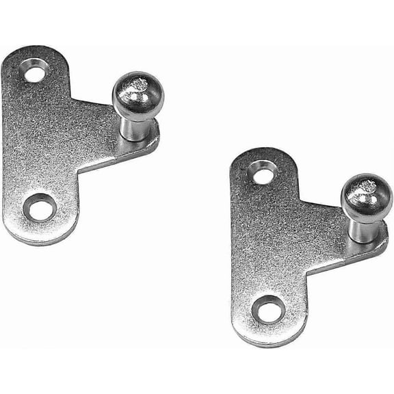 2x Ball Joint for Furniture Jack Compass Pivot Support Connector Metal Nickel Plating Quick Release Hinged Door Kitchen Cupboard