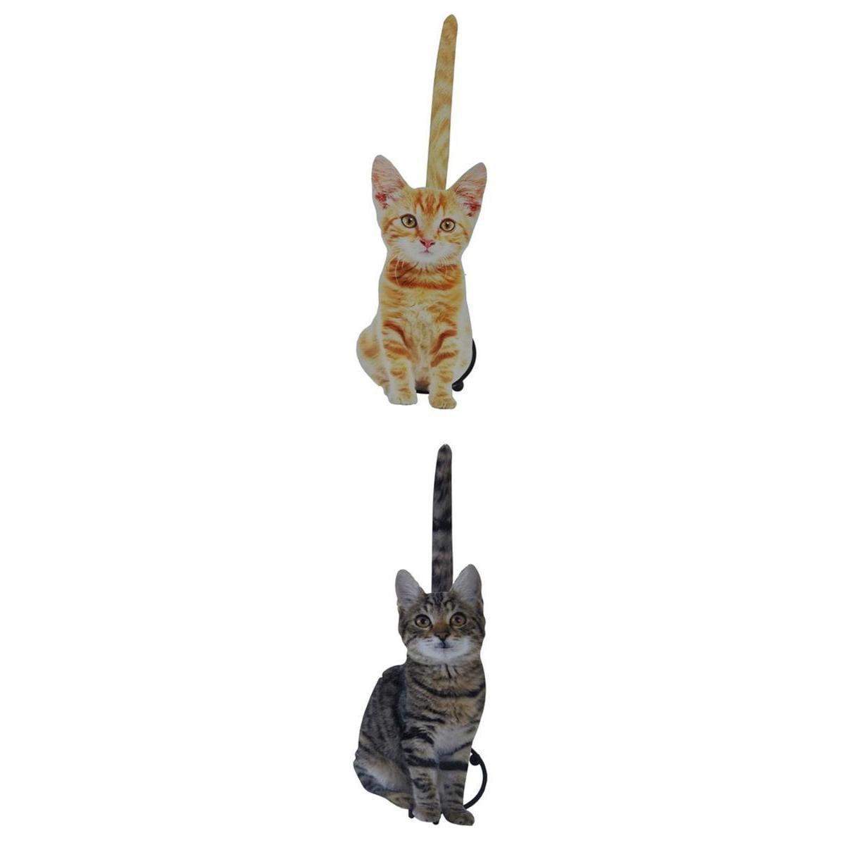 2x Bathroom Paper Towel Paper Holder Toilet Roll Holder Cat Towel Holder
